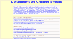 Desktop Screenshot of chillingeffects.de